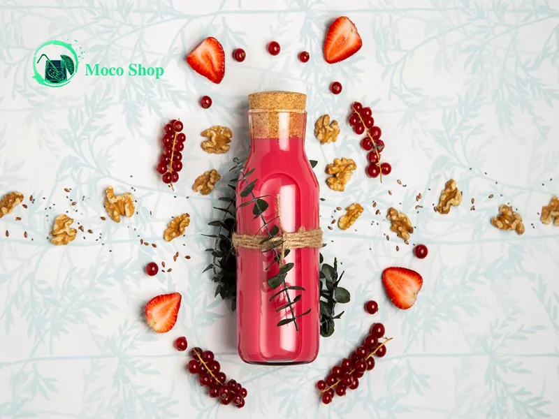 طرز تهیه شربت توت فرنگی