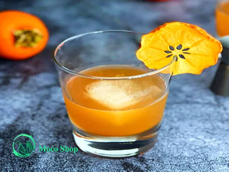 اسموتی خرمالو: طعم دلنشین پاییز در لیوان شما!