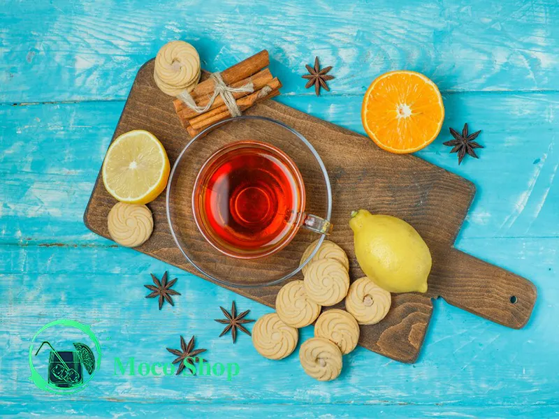 طرز تهیه چای لیمو