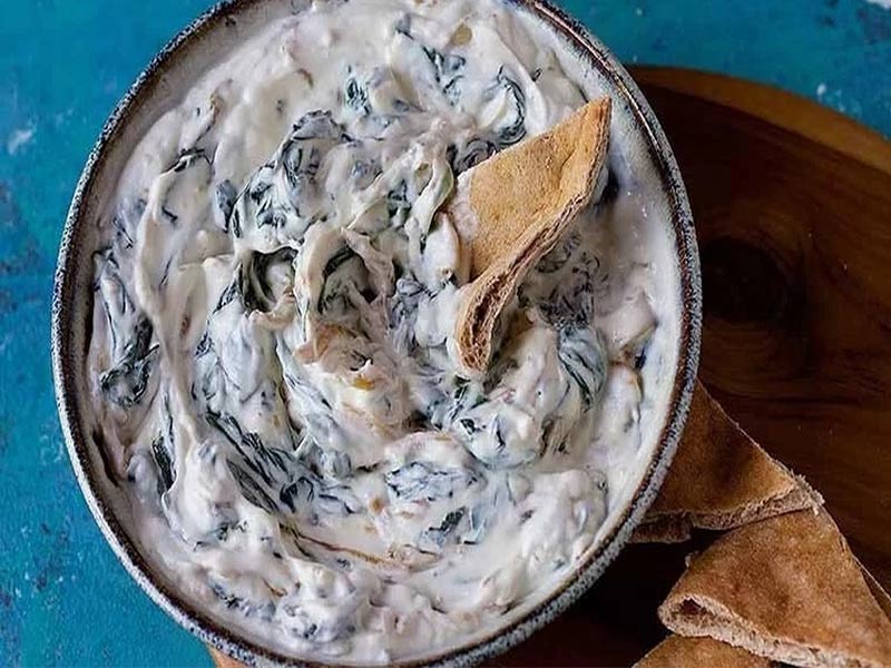 طرز تهیه بورانی کنگر و ماست کرمانشاهی