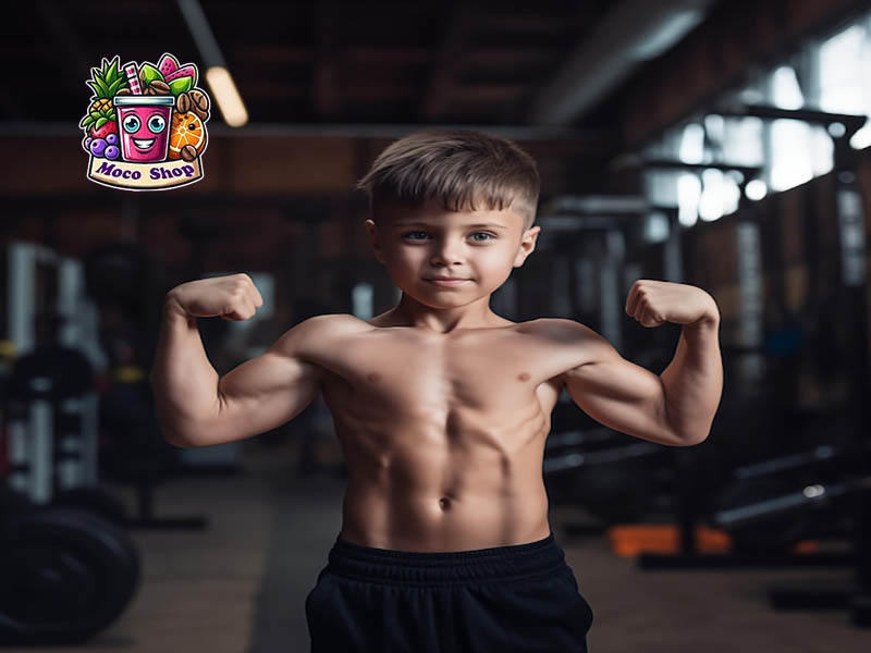 سیکس پک بچه گانه